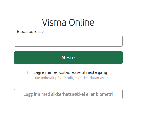 Hvordan logge inn i eAccounting? - eAccounting